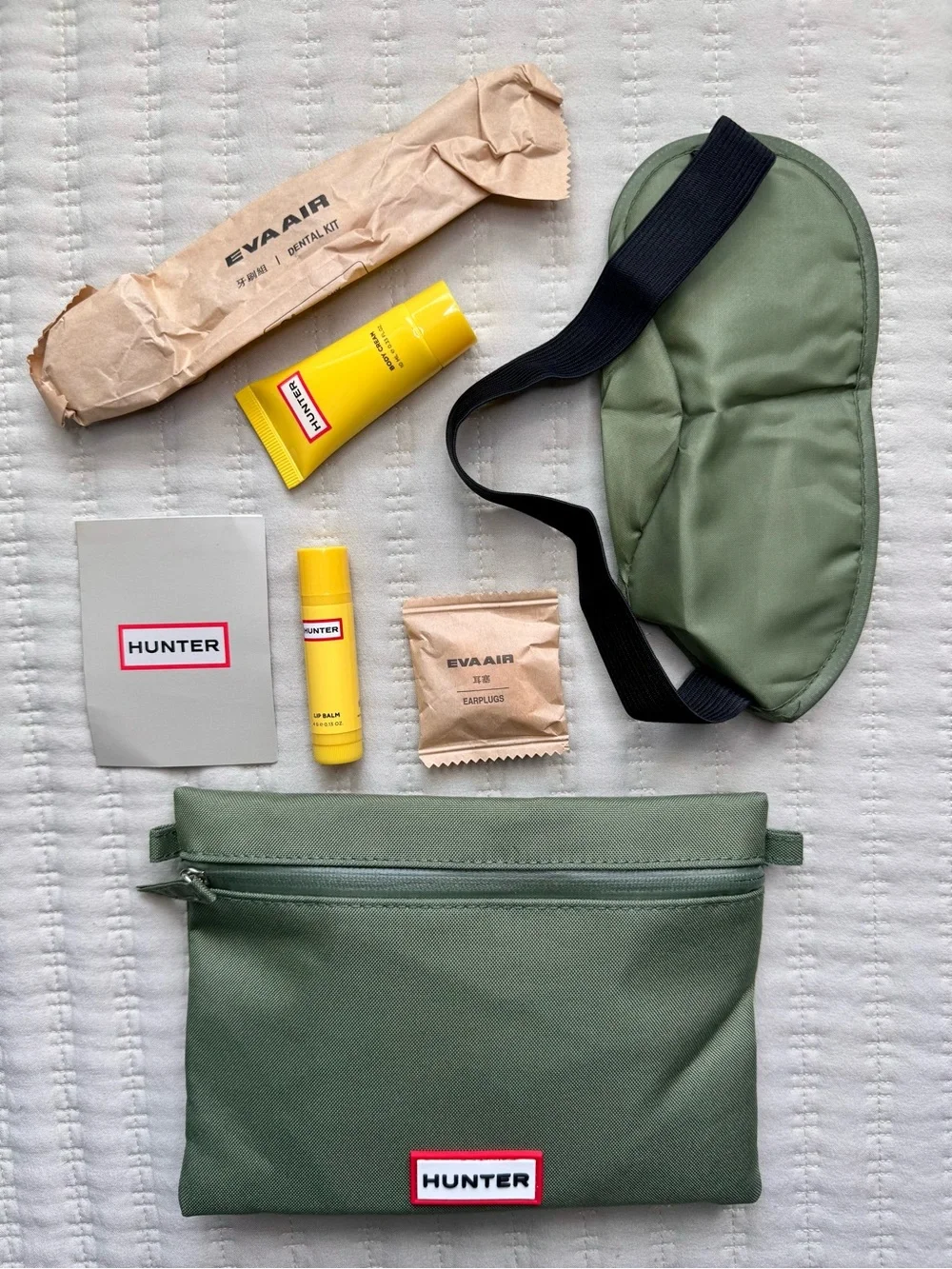 Hunter x Eva Air Olive Green Convertible Crossbody Bag with New Products